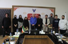 دیدار اعضای تشکل مجمع اسلامی دانشجویان واحد علوم و تحقیقات با رئیس دانشگاه واحد علوم و تحقیقات